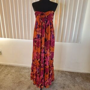 Vibrant FLoral Maxi Dress - Summer Chic!